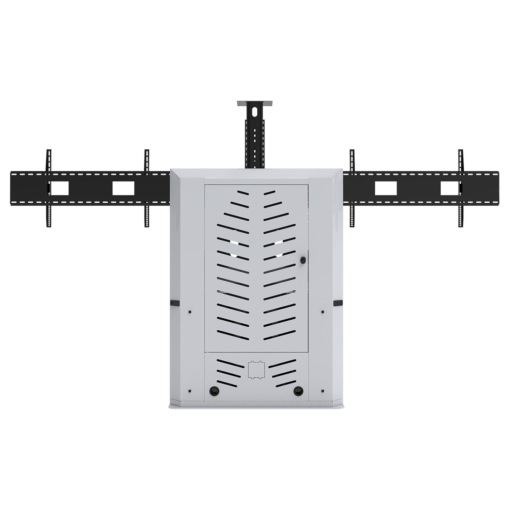 ELT-2000L Stand with UM-2 for dual displays, Back View