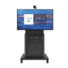 Avteq RPS-800S Mobile Cart with a single display and PTZ camera. Front View