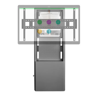 Dynamiq wall stand with Cisco Webex Board
