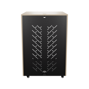 TR-16 Rack Mobile Cabinet, Back View