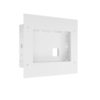 Avteq Cisco Room Navigator In-Wall Mount (CN-WMP), Front Angled View