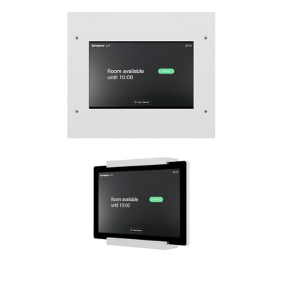 in-wall and surface mounts for Webex Room Navigator