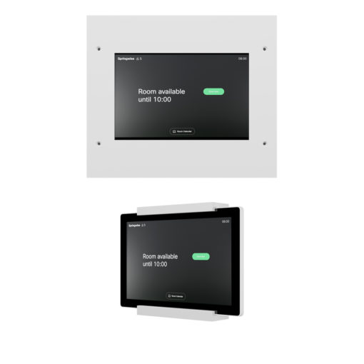 in-wall and surface mounts for Webex Room Navigator