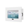 Avteq Poly GC8 In-Wall Mount (GC8-WMP) with Poly GC8 Touch Controller, Front Angled View