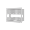 Avteq Poly TC8 In-Wall Mount (TC8-WMP) Mount, Front Angled View