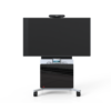 Avteq ELT-2100 Mobile Cart with Poly TC8 Cradle and TC8 Touch Panel, Front View