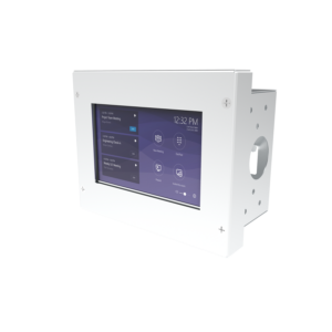 Yealink MTouch In Wall Mount with Touch Panel Angled View