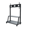 EDC-100 Classroom Mobile Cart with no display, Front angled view