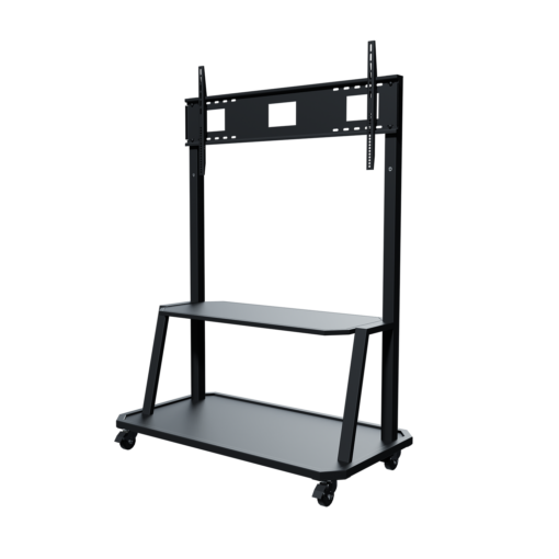 EDC-100 Classroom Mobile Cart with no display, Front angled view