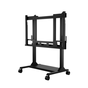Max Cart for Large Format Displays without a display, Front Angled View