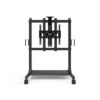 Avteq Max Mobile Cart for Large Format Displays with a UM-1 display mount, camera mount, and without a display, Front View