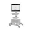 Avteq TMP-200 Telemedicine Cart with Cisco Desk Pro, Front angled view