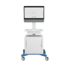 Avteq TMP-300 Telemedicine Cart with the Cisco Desk Pro, Front View