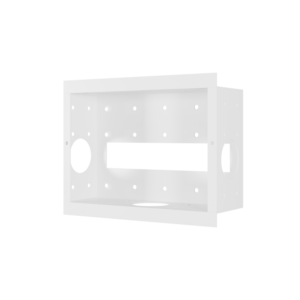 TC10-WMP In-Wall Mount Box, Front Angled View