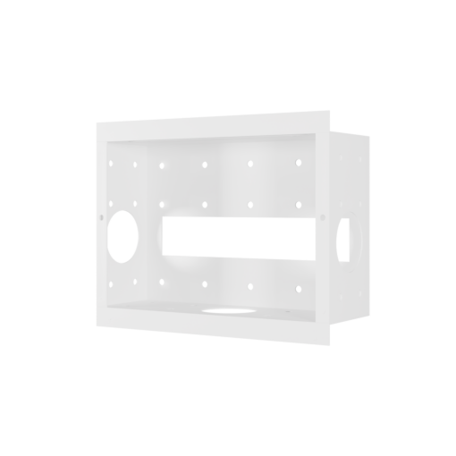 Avteq TC10-WMP In-Wall Mount Box, Front Angled View