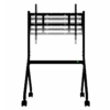 Avteq DynamiQ BalanceBox Mobile Stand Base fixed height adjustment with VESA mount and no display, Front View (AVT-481A98001)